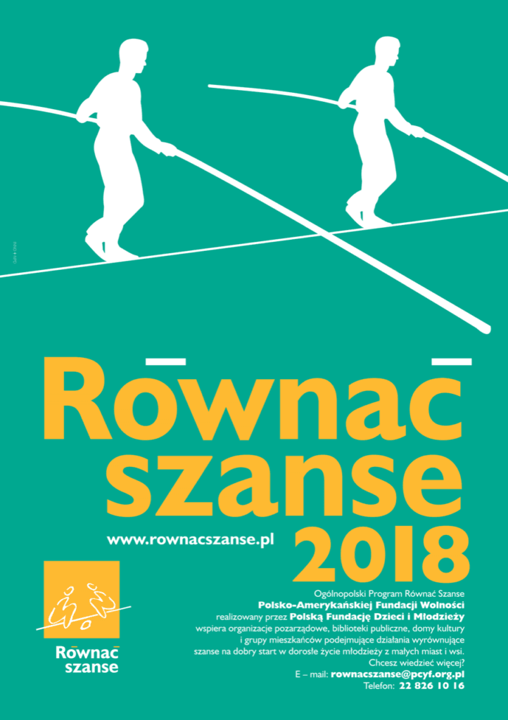 Plakat Równać Szanse Plakat Równać Szanse
